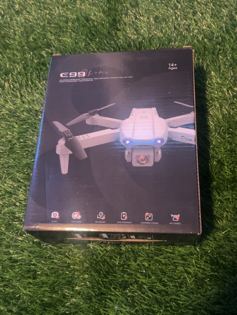 White Foldable Drone with Camera - Series